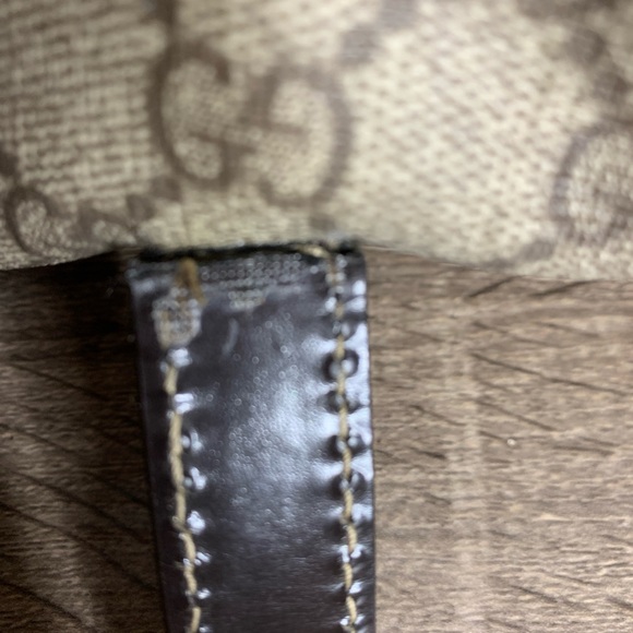 ❤️❤️Sold❤️❤️Gucci mono Pvc leather hobo bag - Picture 12 of 12